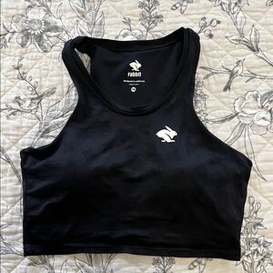 Rabbit Women's Black Tank Top
